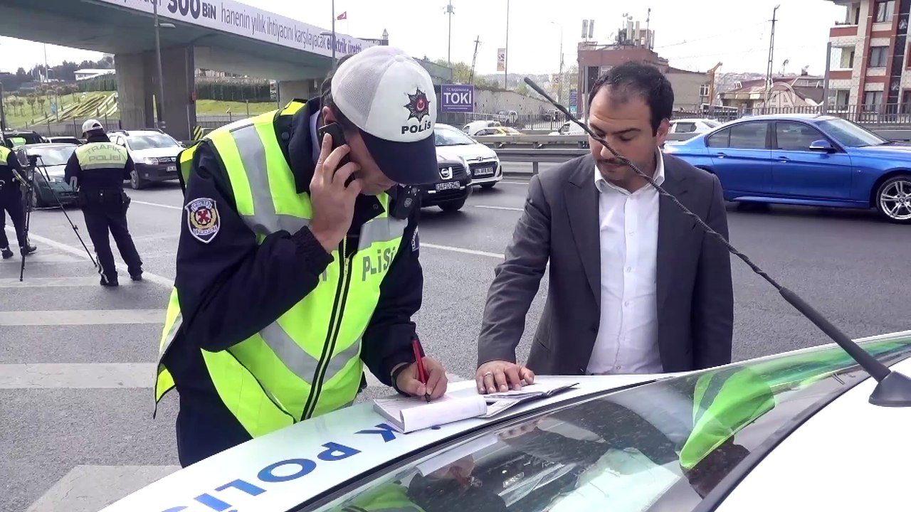 Drone ile trafik denetimi - İSTANBUL
