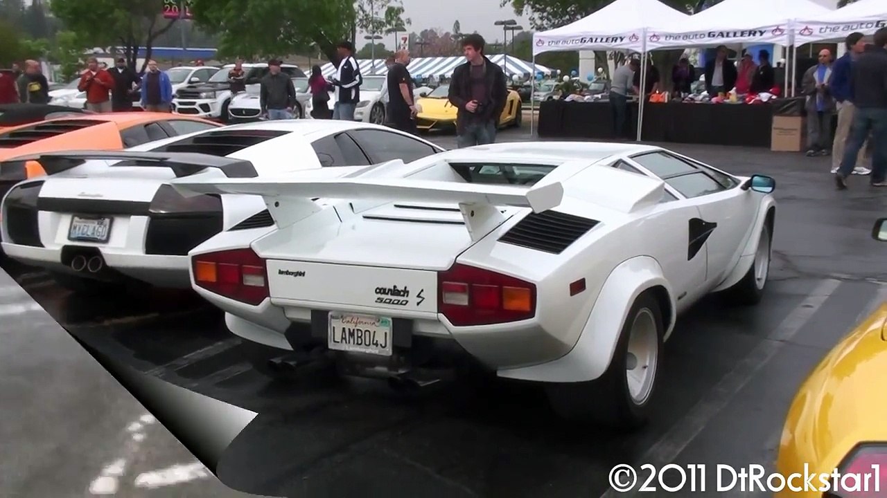 Lamborghini Countach Great Sound!