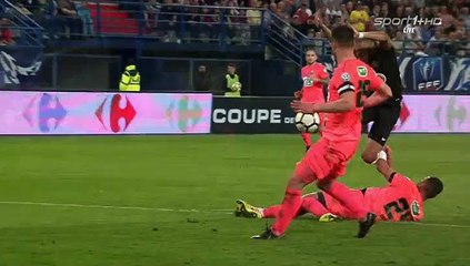 Ismael Diomande Goal HD -Caen	1-1	Paris SG 18.04.2018