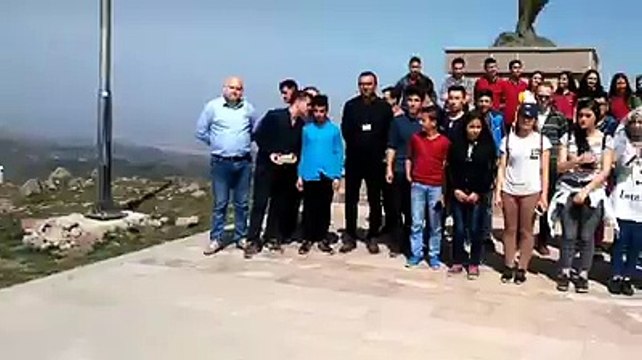 Misafirlerimiz şuhuttan zafere Kocatepe Yolunda projesi 2 etap Başmakçı ve Sultandağı ndan gelen öğrenciler ordular ilk hedefiniz Akdeniz ileri emri verdi HABİB AKALIN FARKIYLA