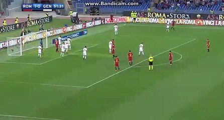 Zukanovic E.(Own goal) HD - AS Roma 2-0 Genoa 18.04.2018