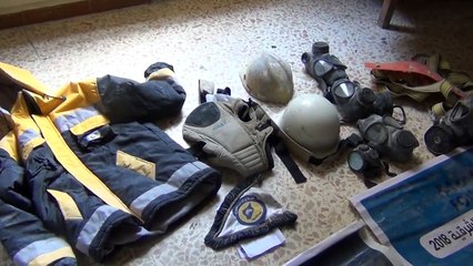 Doğu Guta’da 'Beyaz Miğferler'e ait kimyasal silah atölyesi bulundu!