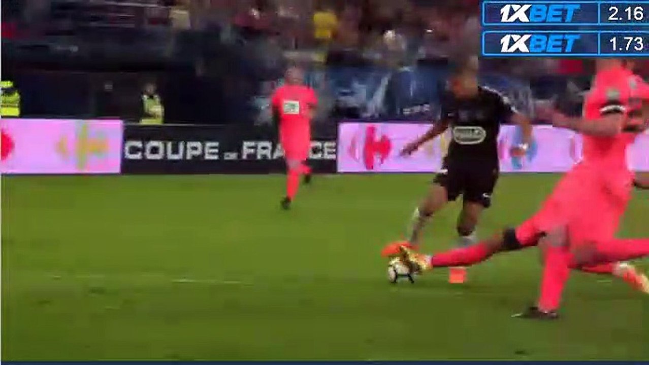 All Goasl SM Caen - PSG / Résumé  et but Ismael Diomande (1-1)