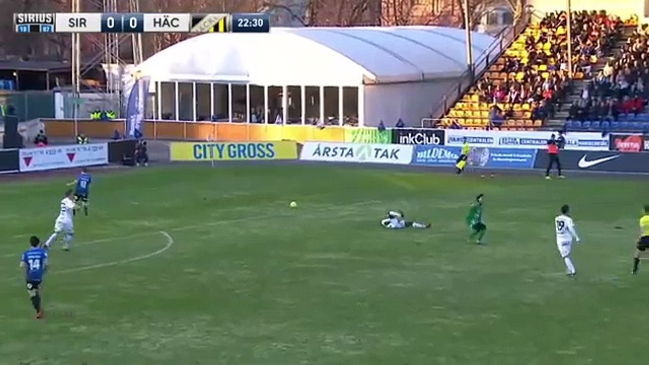 Sirius 0:0 Hacken (Sweden. Allsvenskan. 18 April 2018)
