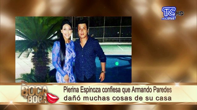 Pierina Espinoza se encuentra indignada porque Armando Paredes no se ha presentado a ninguna audiencia