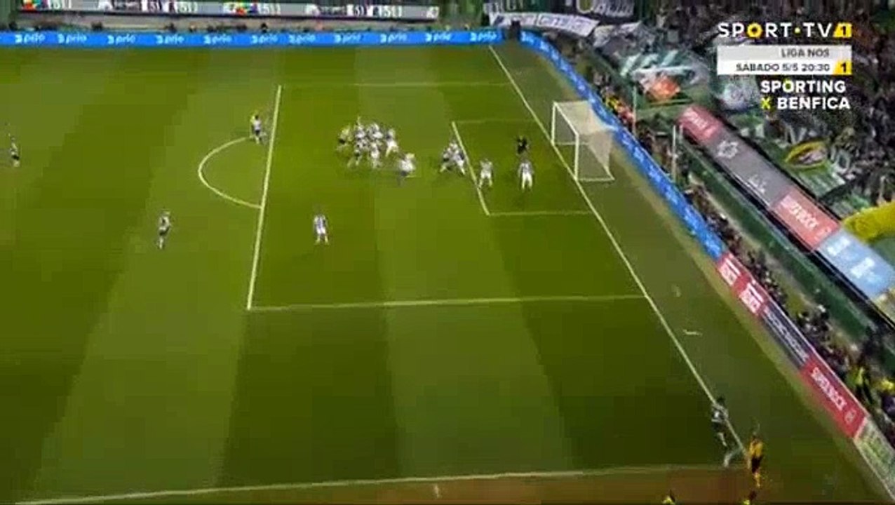 Sebastian Coates  Goal HD - Sporting	1-0	FC Porto 18.04.2018