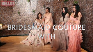 Celebrating the best of bridesmaid couture this season with fashion’s most stylish women