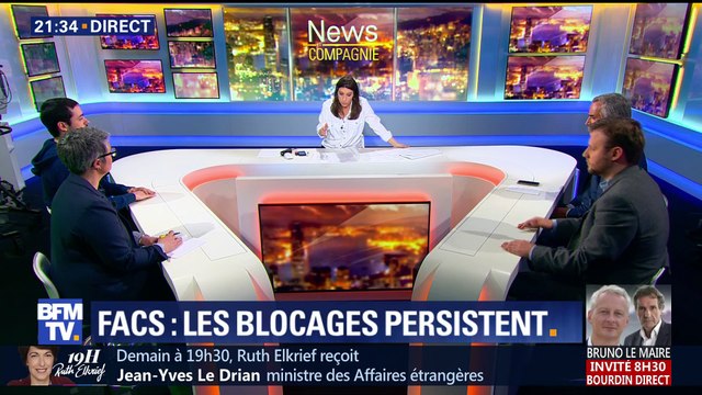 Facs: les blocages persistent