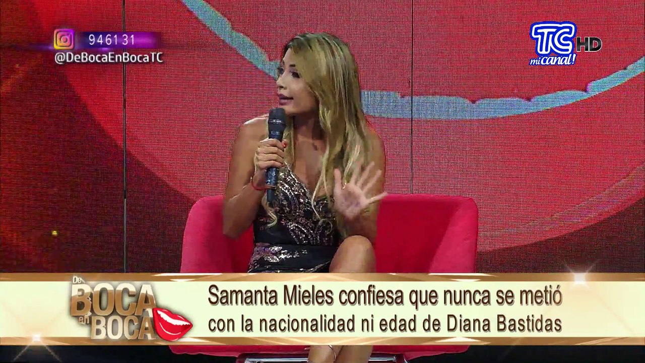 Samanta Mieles responde a Diana Bastidas y afirma que muy pronto le llegará la demanda