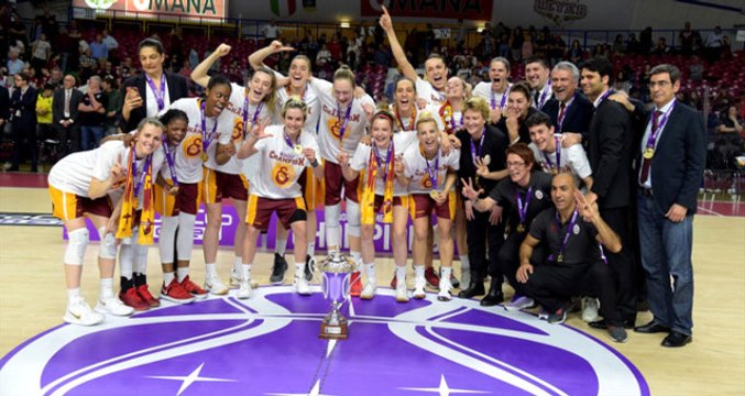 Galatasaray Kadın Basketbol Takımı Eurocup'ta Şampiyon Oldu