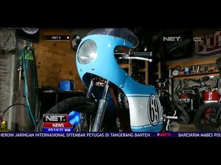 Gak Mau Kalah dari Ayahnya, Gibran Modifikasi Motor Juga - NET 5