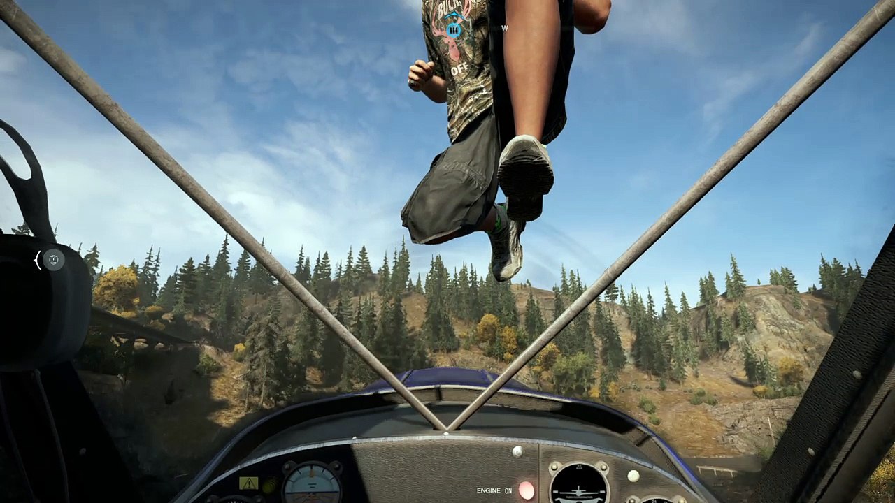 Plane fishing did not go so well!