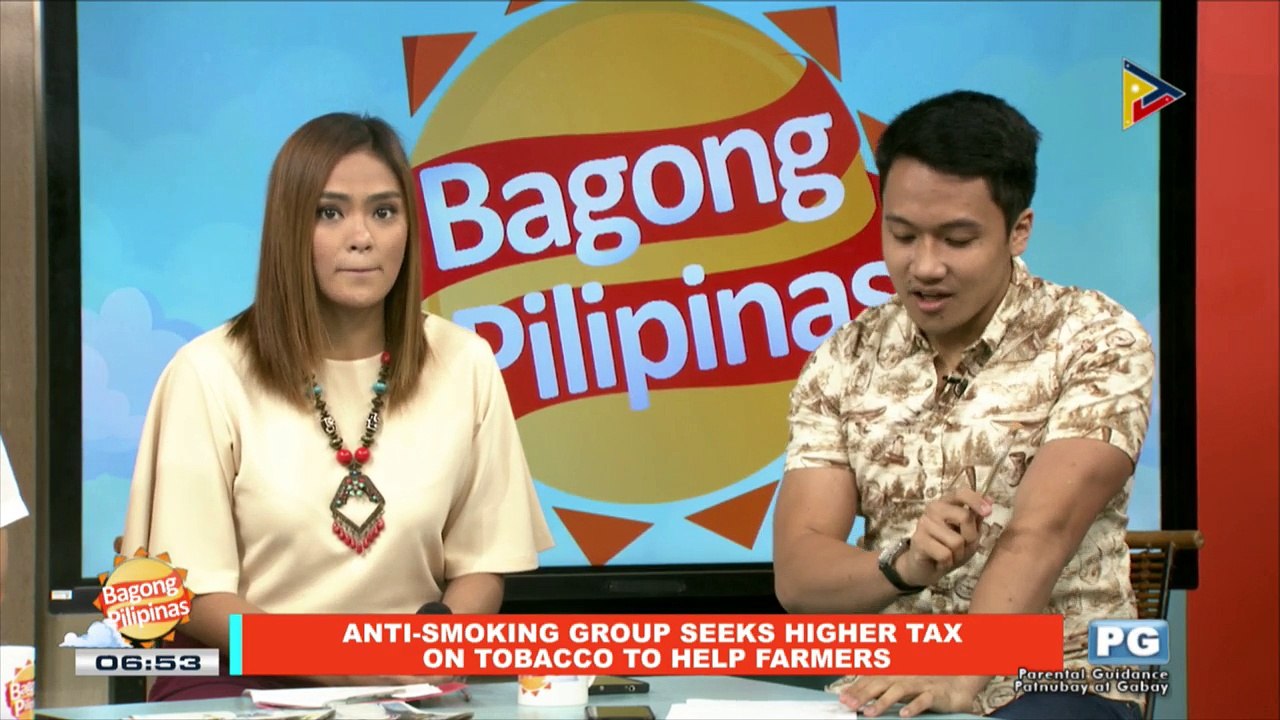 NEWS & VIEWS: Anti-smoking group seeks higher tax on tobacco to help farmers; Bagong AFP chief, itinalaga kahapon