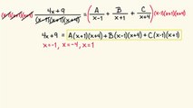 Desarrollo en fracciones parciales. Ejemplo 2. | Álgebra | Khan Academy en Español