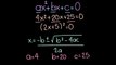 Cuadráticas completas e incompletas | Matemáticas | Khan Academy en Español