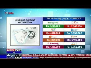 Perbandingan Harga e-Commerce MESIN CUCI SAMSUNG WW70J4233KW