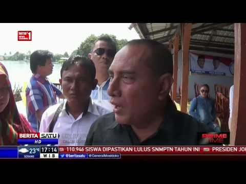 Edy Rahmayadi Janji Normalisasi Danau Toba