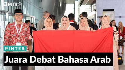 #1MENIT | Juara Debat Bahasa Arab