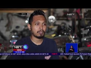 Gibran Rakit Motor Jenis Cafe Racer -NET12