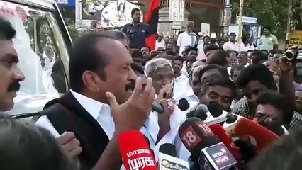 ஸ்டெர்லைட் ஆலை எதிர்பாளர்களுக்கு வைகோ அழைப்பு-வீடியோ