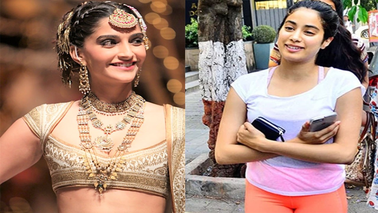 Sonam Kapoor - Anand Ahuja Wedding: Jhanvi Kapoor SPOTTED outside Anita Dongre's showrroom|FilmiBeat