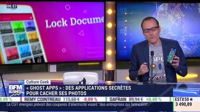 Anthony Morel: Ghost Apps , des applis secrètes pour cacher ses photos - 19/04
