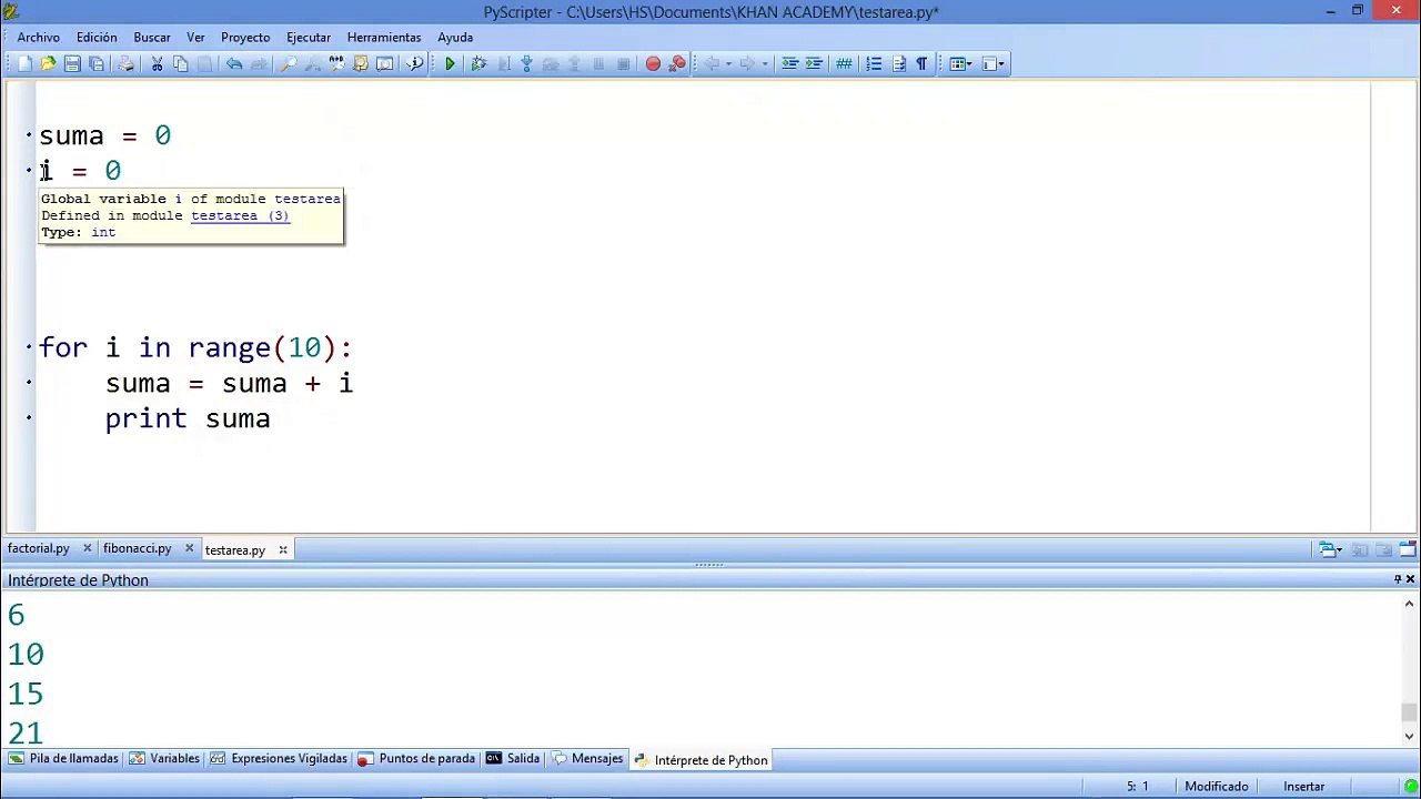 Ciclo while en Python