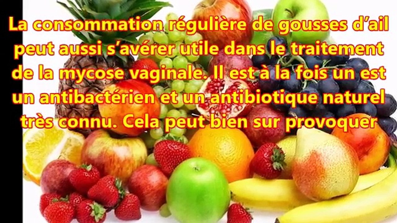 Les aliments à consommer pour traiter efficacement la mycose vaginale