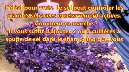 Les grands bienfaits du sel pour les cheveux