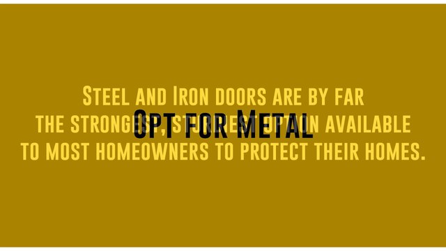 Custom Security Doors in Glendale, AZ - Help Burglar-Proof Your Home With Security Doors