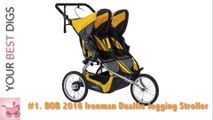 Best Fixed Wheel Double Jogging Strollers in 2018 – Top Five Models Reviewed!