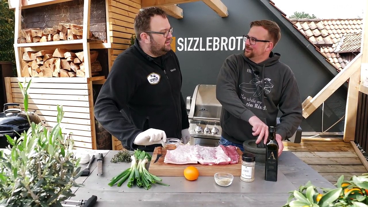 Porchetta grillen auf dem Gasgrill - Der KRUSTEN WAHNSINN!