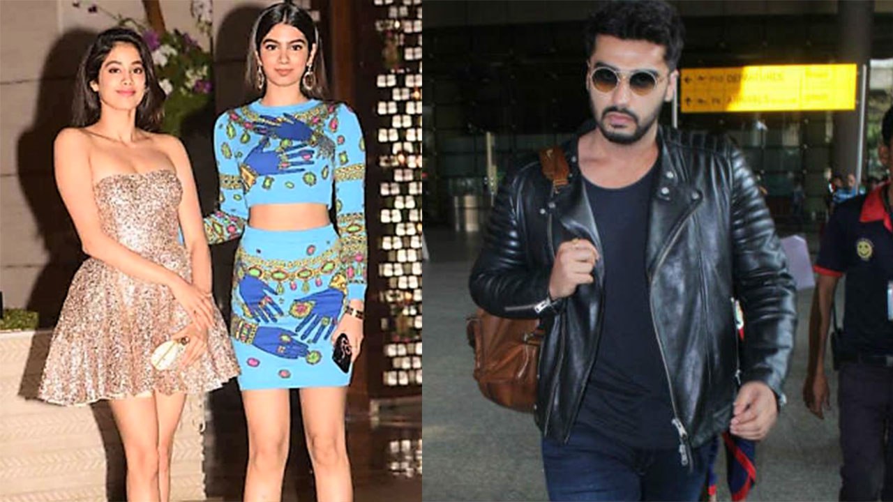 Jhanvi Kapoor - Khushi Kapoor will go on HOLIDAY with Arjun post Sonam Kapoor's Wedding | FilmiBeat