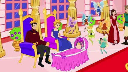 Sleeping Beauty bedtime story cartoon