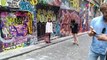 Tak Dihapus, Grafiti Jadi Karya Seni di Jalan Ini