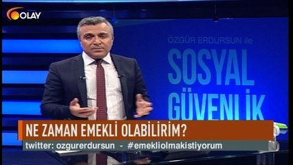 Sosyal Güvenlik - 18-04-2018