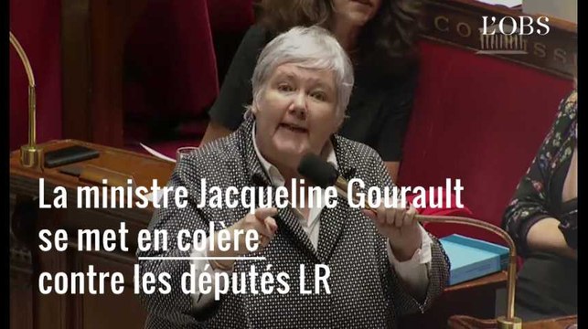 La colère de Jacqueline Gourault face à Christian Jacob