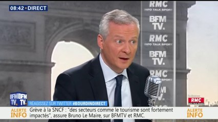 Bruno Le Maire "maintient la prévision de croissance française en 2018 à 2%"