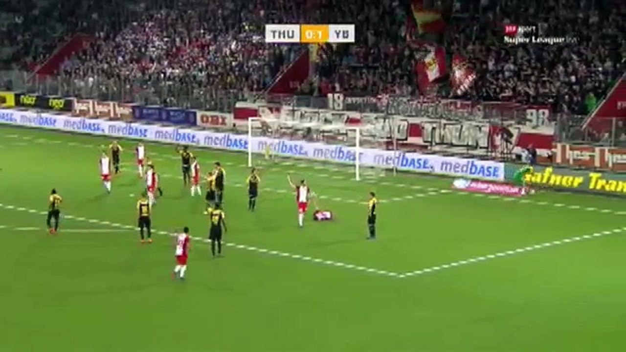 Thun 1:1 Young Boys (Switzerland. Super League. 18 April 2018)