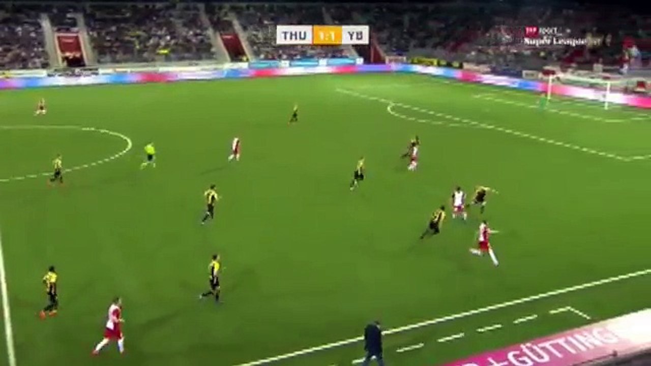 Thun 2:1 Young Boys (Switzerland. Super League. 18 April 2018)