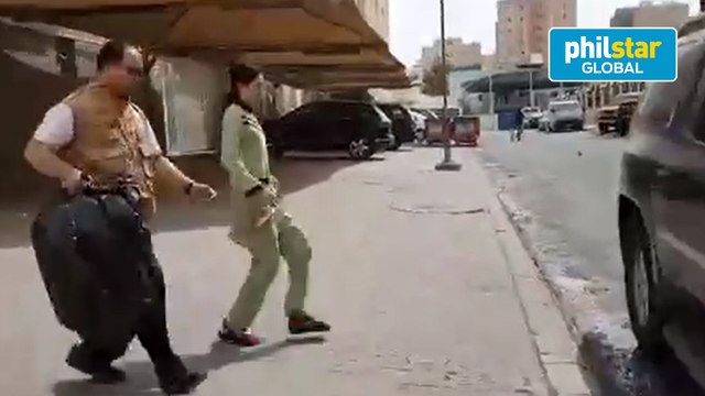 Philippine embassy personnel rescue distressed OFWs in Kuwait