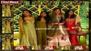 Complete Mehndi Event Pictures of Beautiful Ayesha Khan