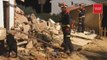 Bomberos hallan viva a una anciana sepultada por escombros tras una explosión en Madrid
