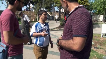 Düşük maaş gerekçesiyle intihara kalkışan çaycıya, polisten tavsiye