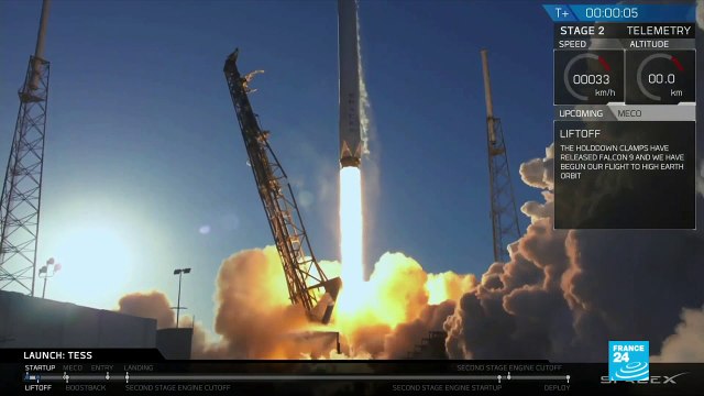 Space: TESS spacecraft blasts off on quest to find new habitable planets