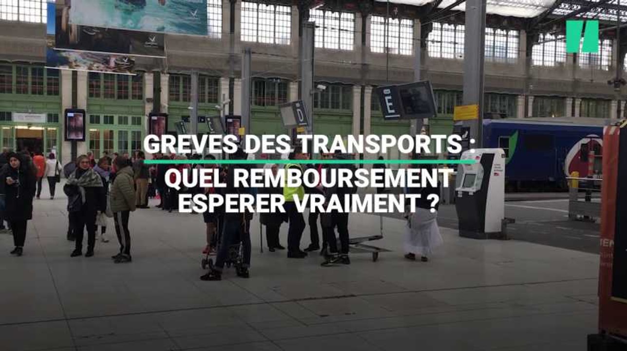 Grèves des trains : quel remboursement espérer...