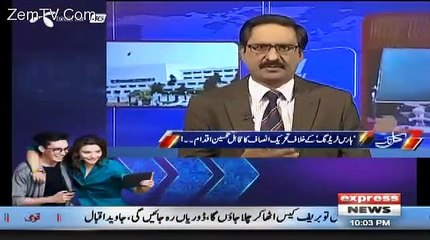 Javed Chaudhry Also Praising Imran Khan on his Action Against Corrupt MPA's