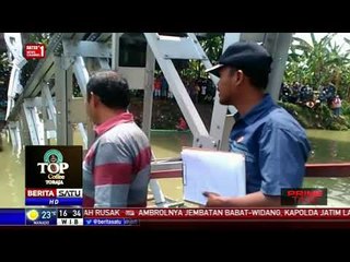 Bangkai Truk yang Tercebur Dipotong Agar Mudah Dievakuasi