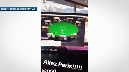 Neymar félicite le PSG