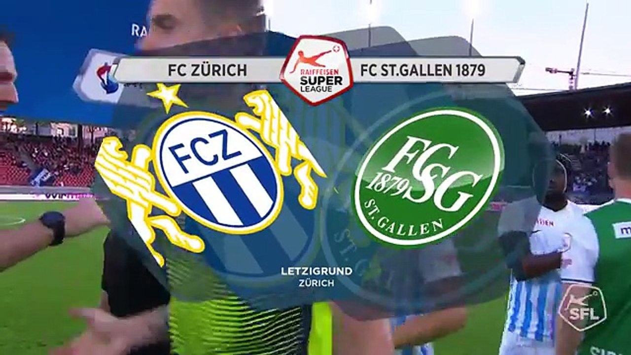 Zurich 4:0 Sankt Gallen (Switzerland. Super League. 18 April 2018)